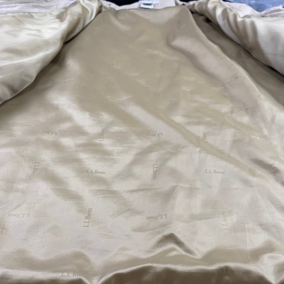 LLBean Coat Womens L Quilted Barn Chore Corduroy Collar Thermore Insulation Farm - Picture 8 of 16